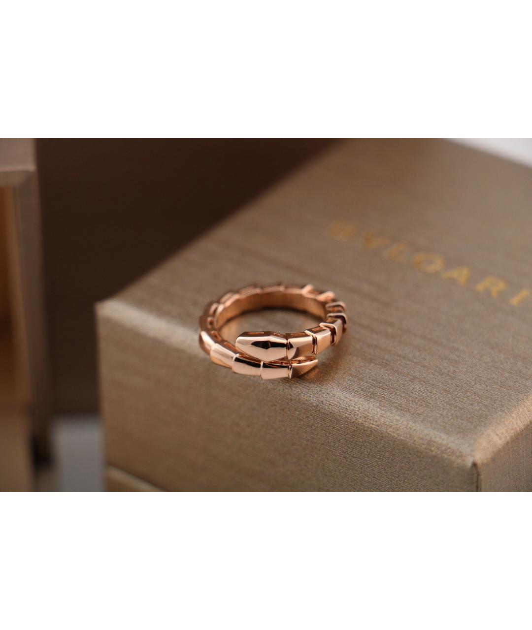 BVLGARI Золотое кольцо из розового золота, фото 3