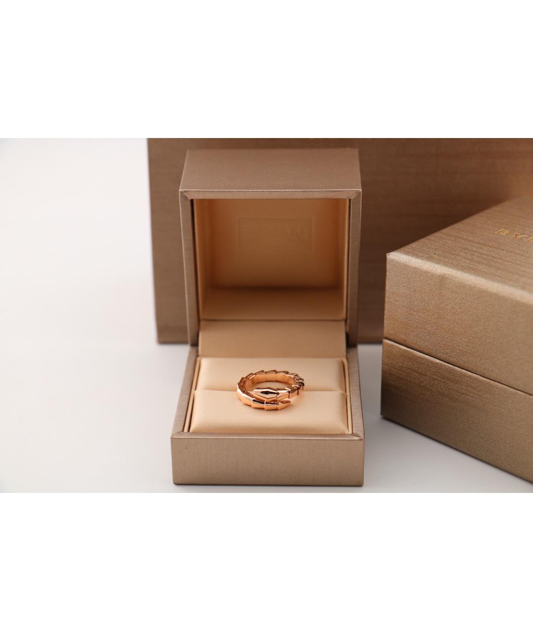 BVLGARI Золотое кольцо из розового золота, фото 7