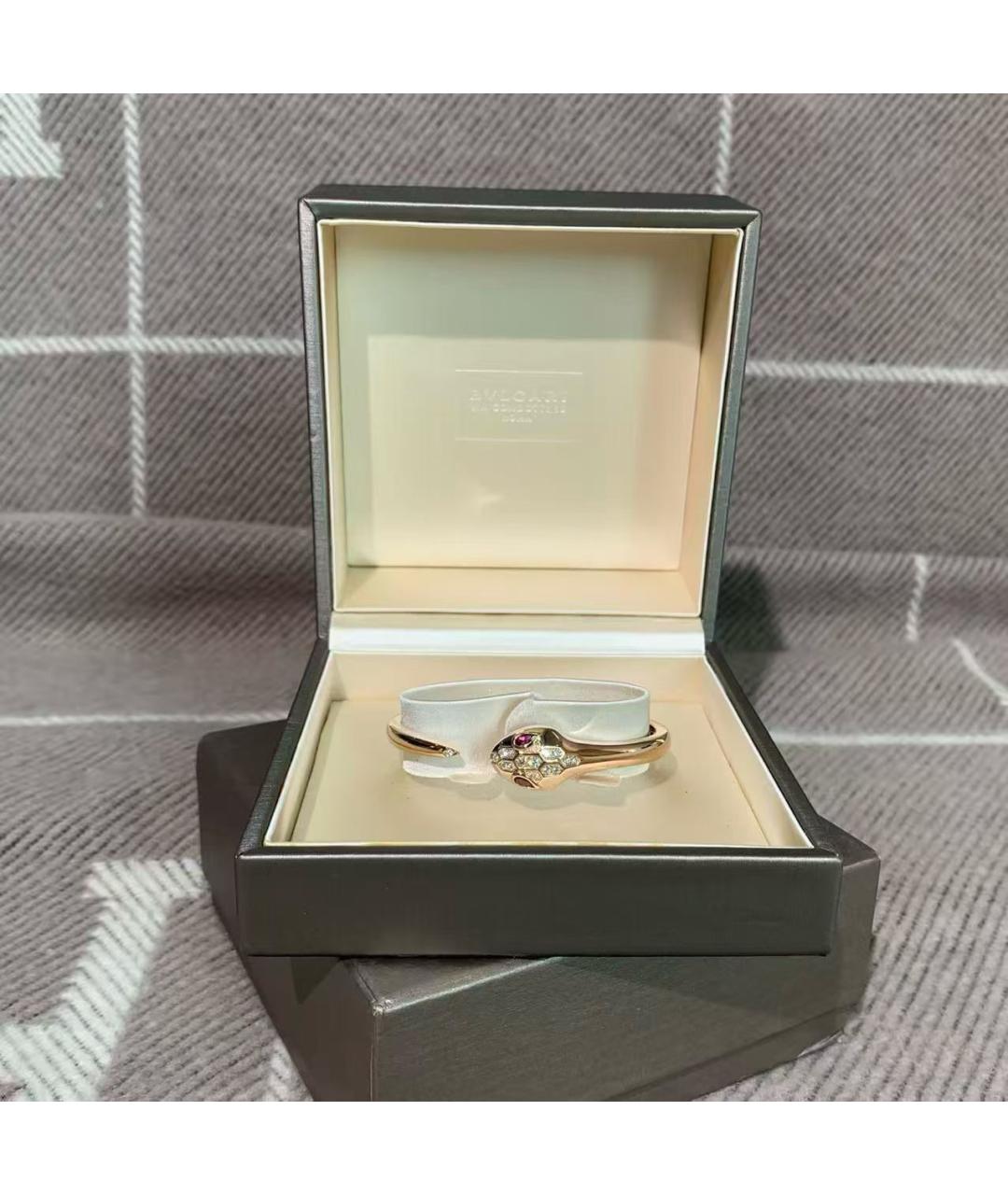 BVLGARI Золотой браслет из розового золота, фото 3