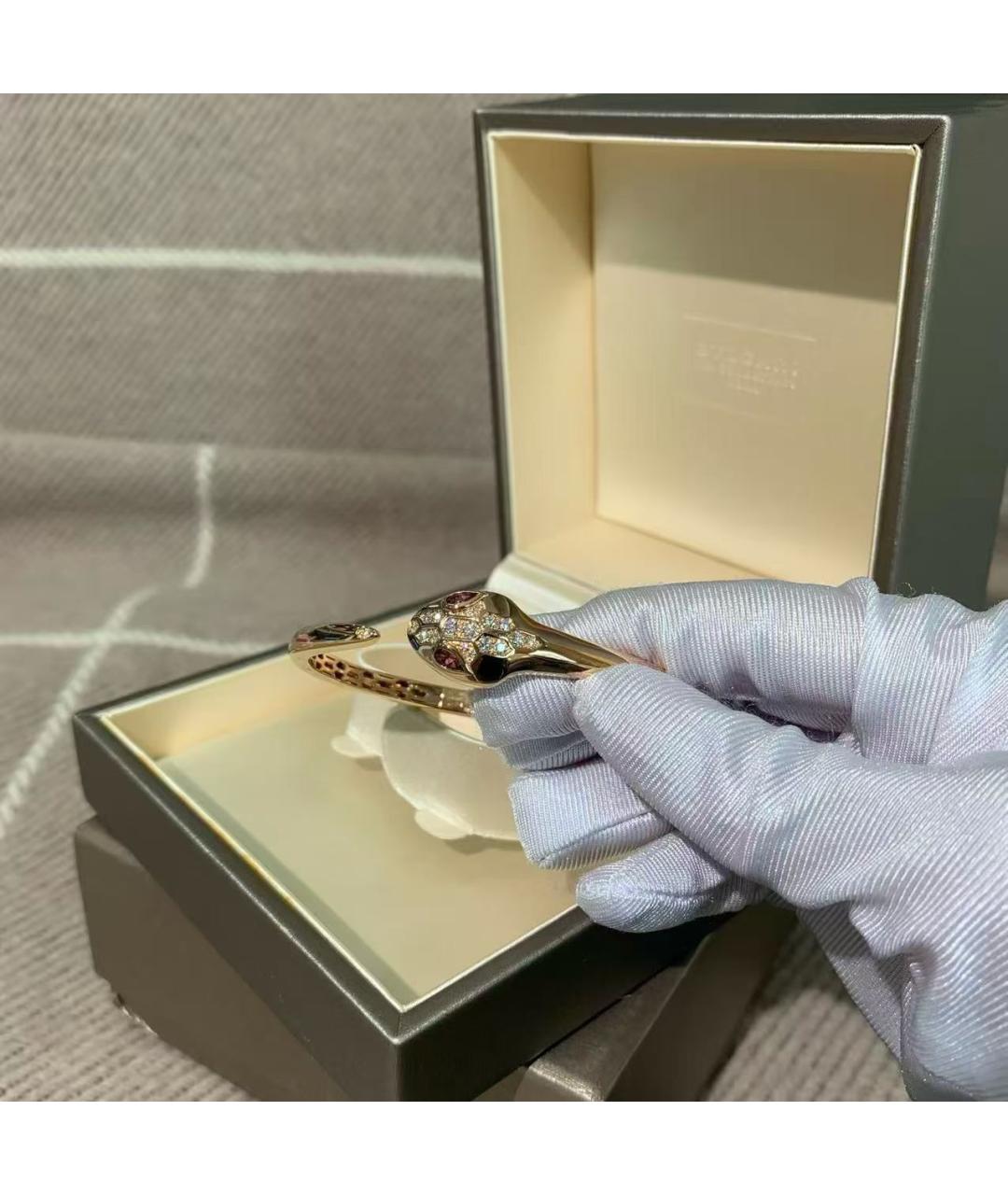 BVLGARI Золотой браслет из розового золота, фото 7