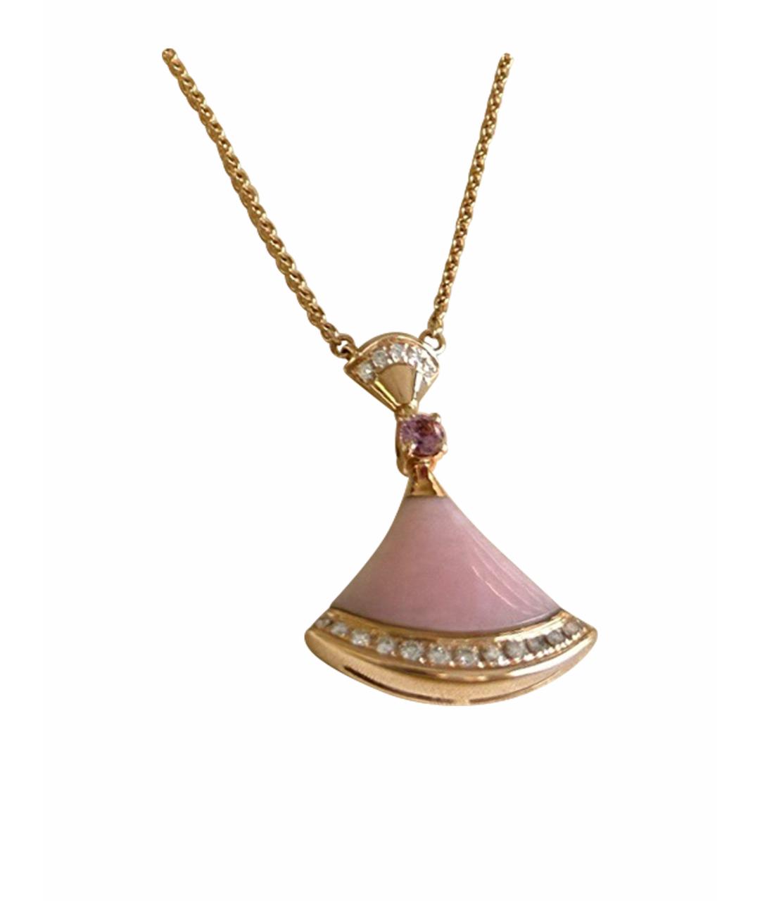 BVLGARI Золотое колье из розового золота, фото 1