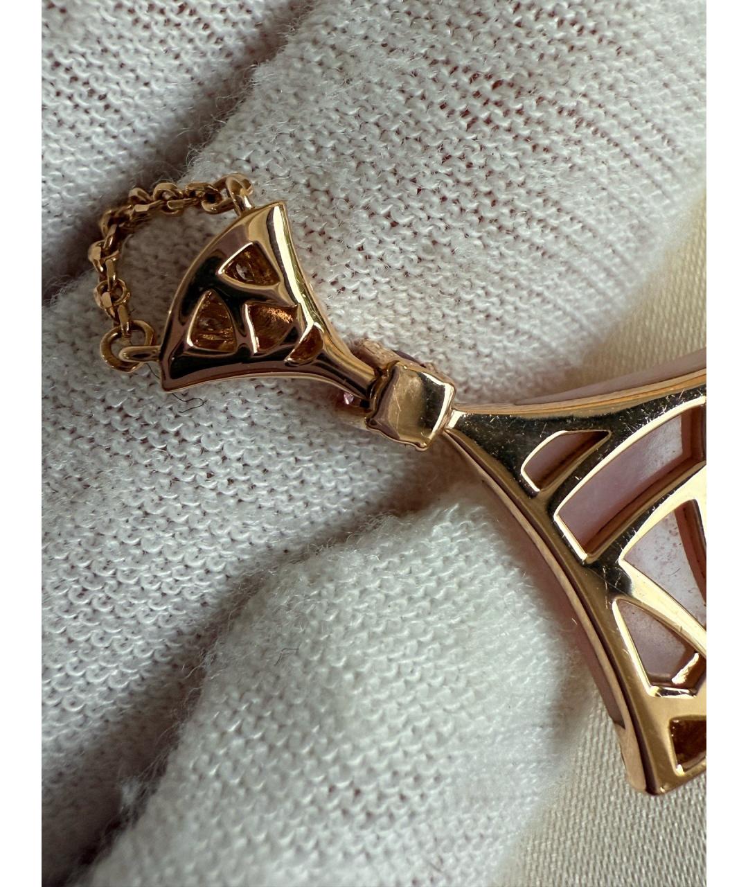 BVLGARI Золотое колье из розового золота, фото 5