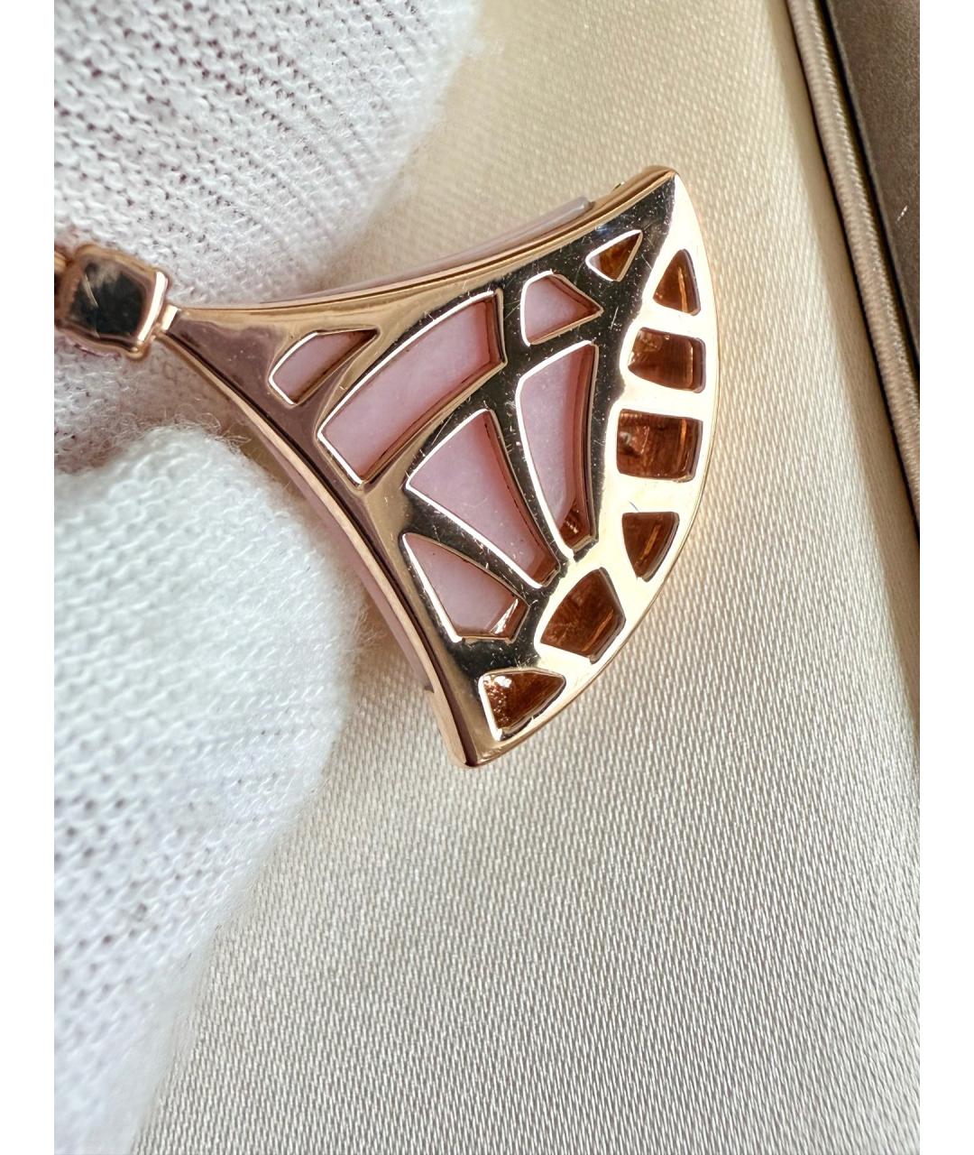 BVLGARI Золотое колье из розового золота, фото 8