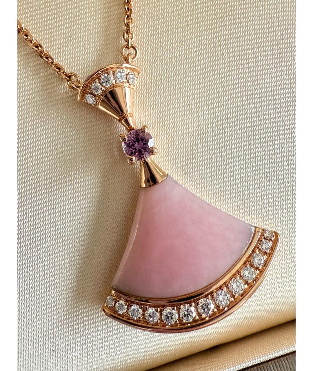 BVLGARI Золотое колье из розового золота, фото 2