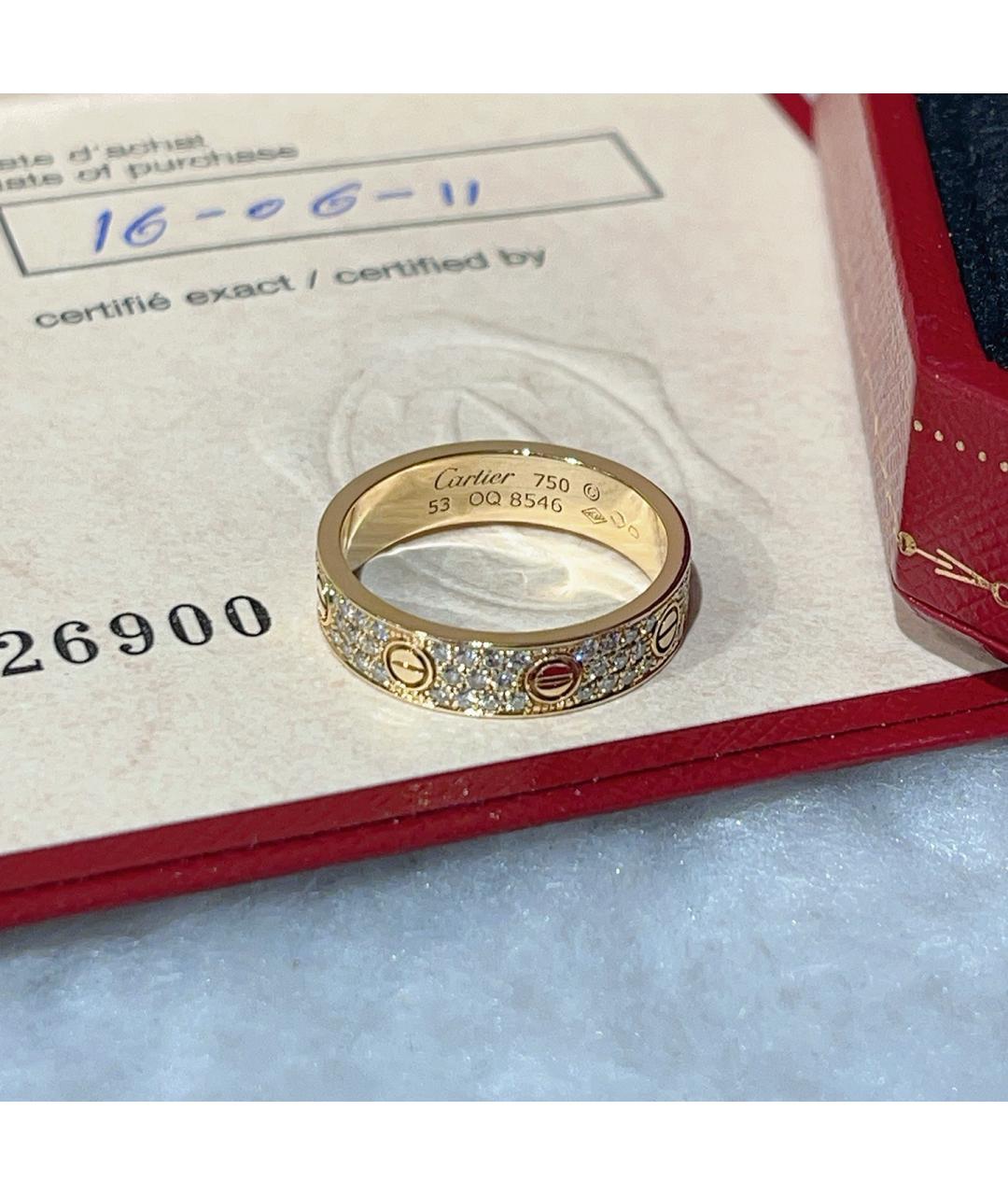 CARTIER Золотое кольцо из желтого золота, фото 6