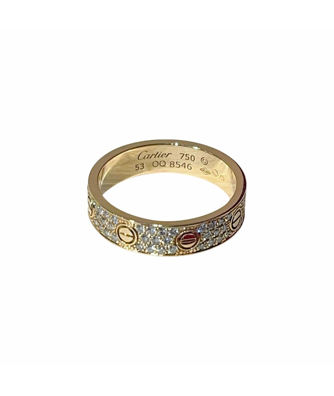 CARTIER Золотое кольцо из желтого золота, фото 1