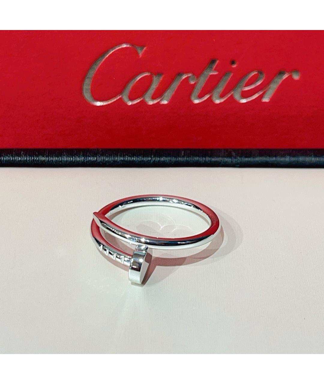 CARTIER Серебряное кольцо из белого золота, фото 5