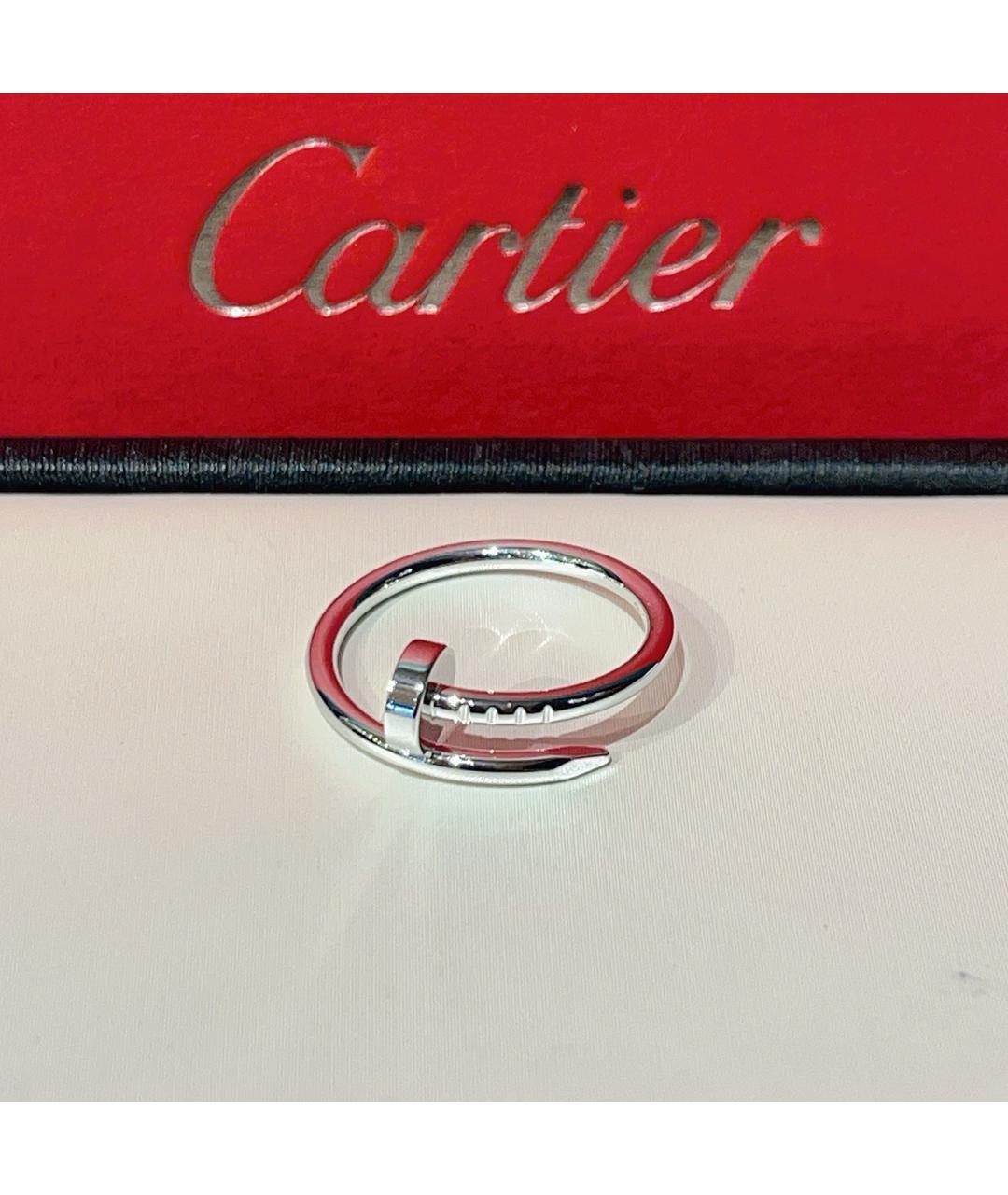 CARTIER Серебряное кольцо из белого золота, фото 3