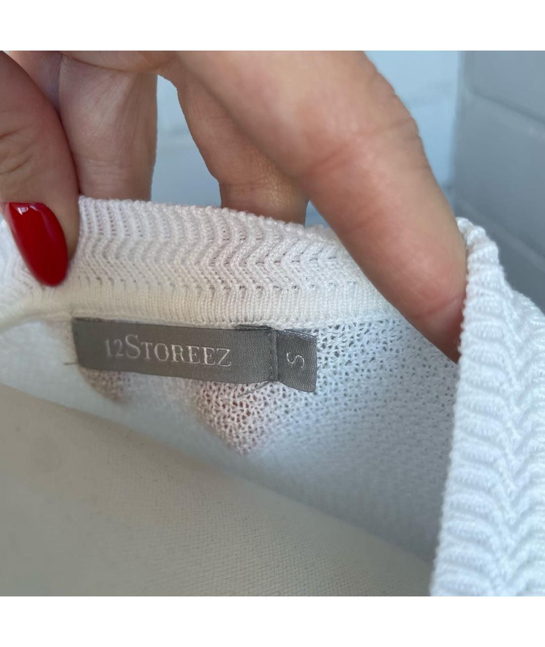 12 STOREEZ Белая футболка, фото 3