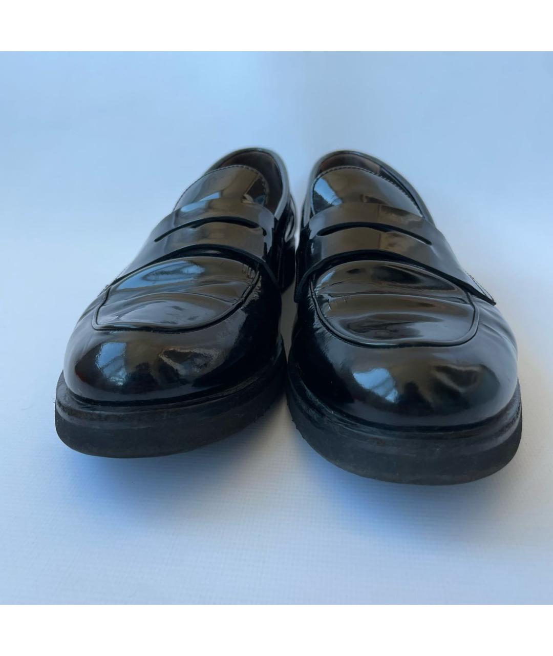 AGL Черные лоферы из лакированной кожи, фото 2