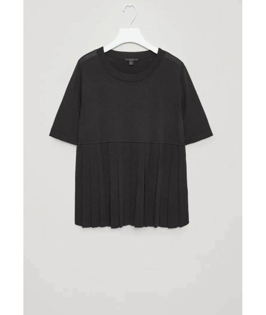 COS Черный вискозный джемпер / свитер, фото 9