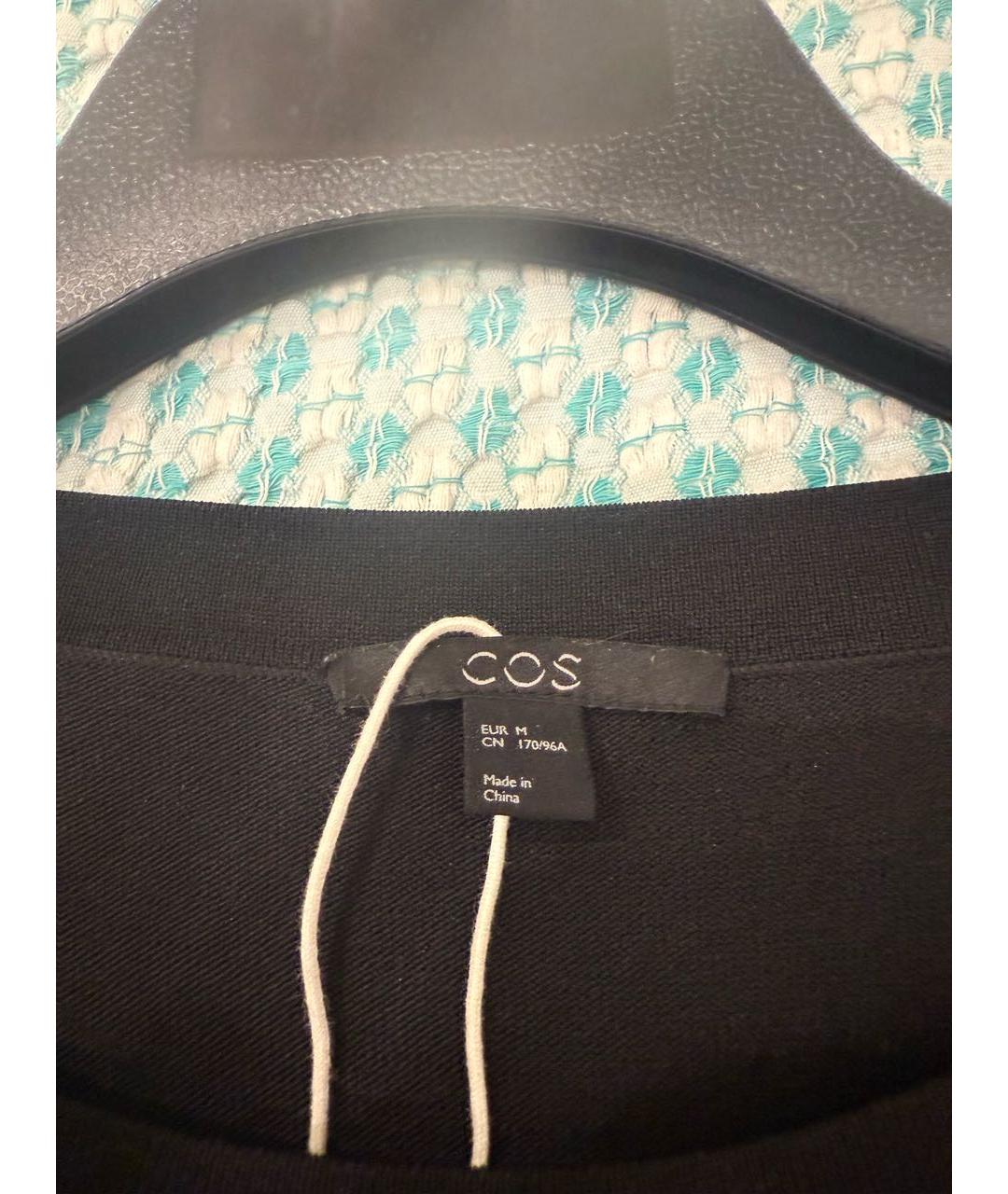 COS Черный вискозный джемпер / свитер, фото 3