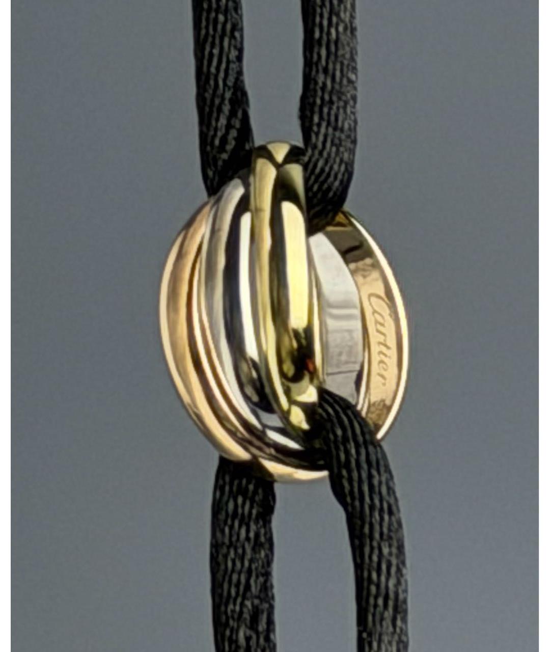 CARTIER Черный браслет из белого золота, фото 5