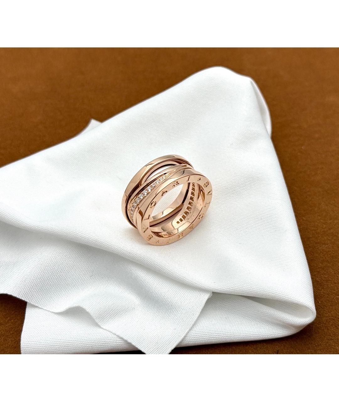 BVLGARI Золотое кольцо из розового золота, фото 3