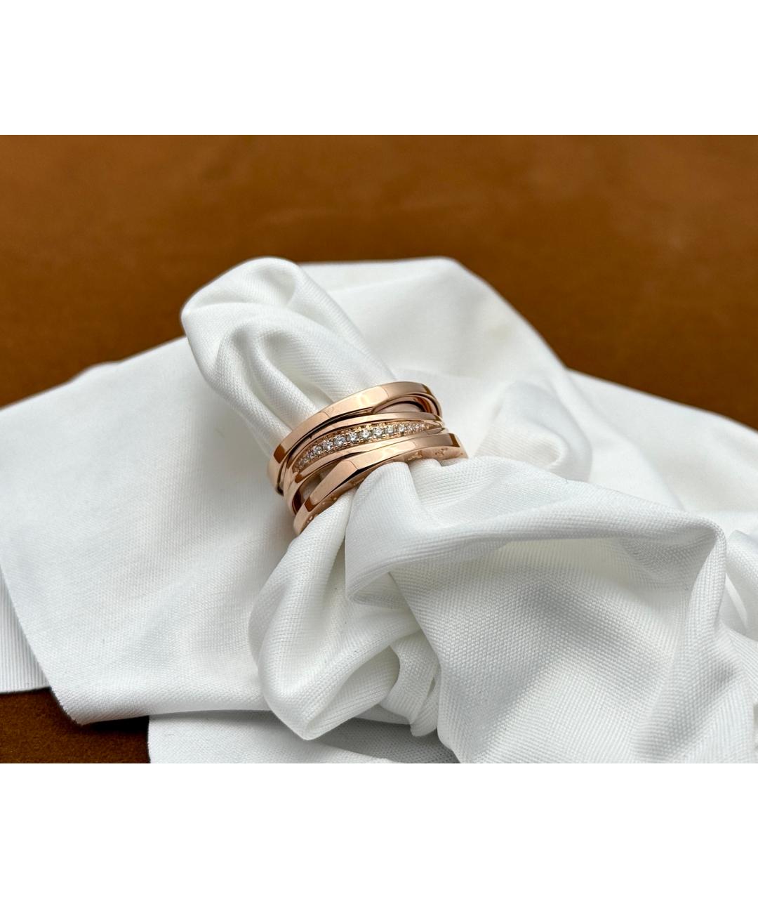 BVLGARI Золотое кольцо из розового золота, фото 2
