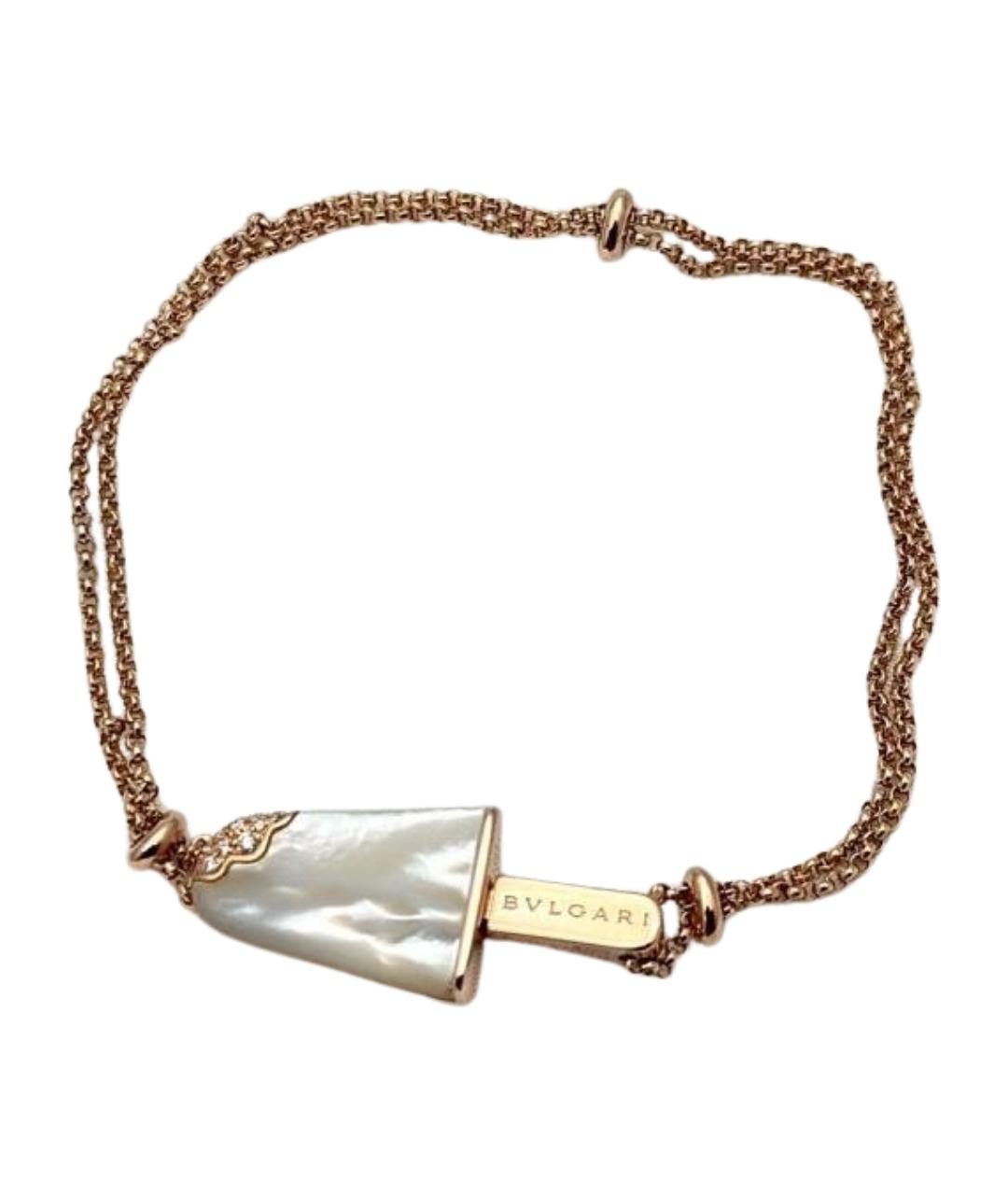 BVLGARI Золотой браслет из розового золота, фото 1