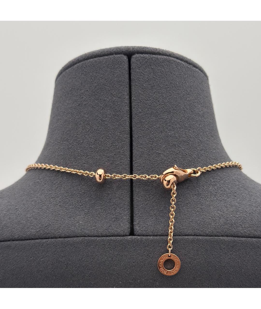 BVLGARI Золотое колье из розового золота, фото 3