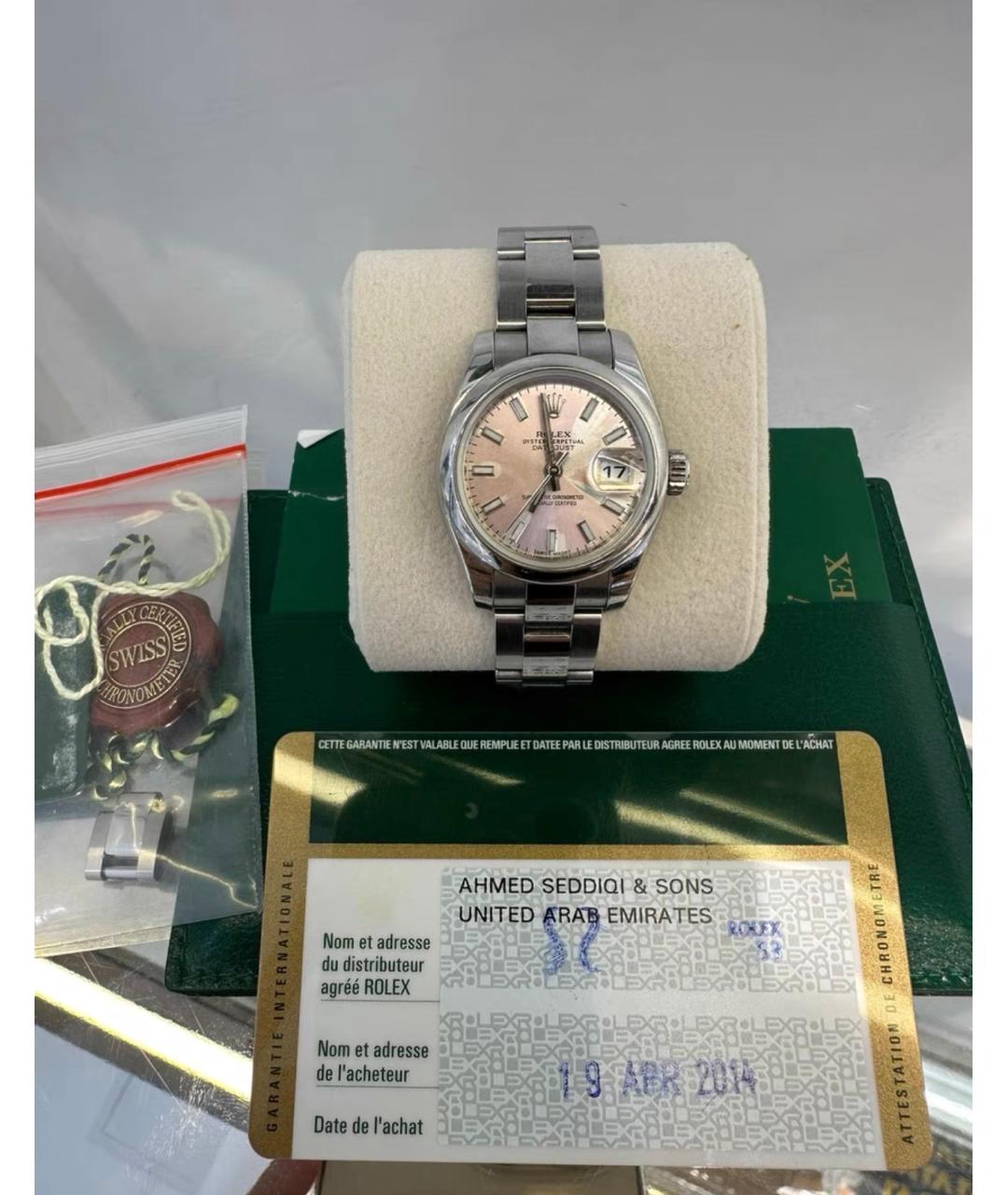 ROLEX Серебряные часы, фото 7