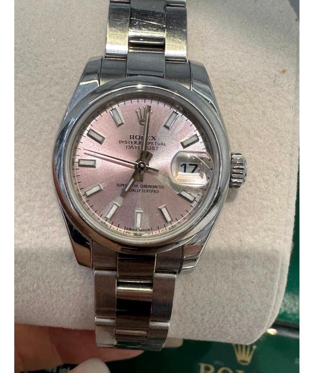 ROLEX Серебряные часы, фото 3