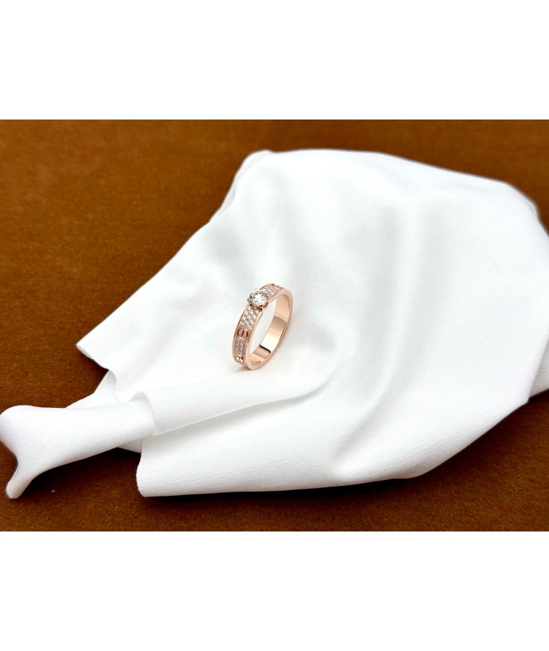 CARTIER Золотое кольцо из розового золота, фото 3