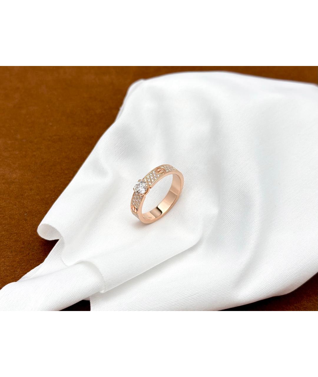 CARTIER Золотое кольцо из розового золота, фото 5