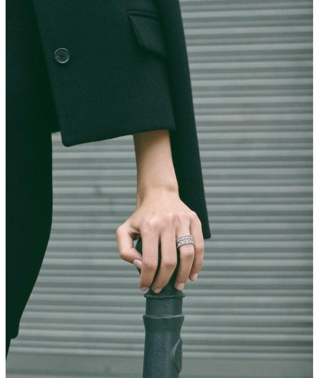 Buccellati Серебряное кольцо из белого золота, фото 8