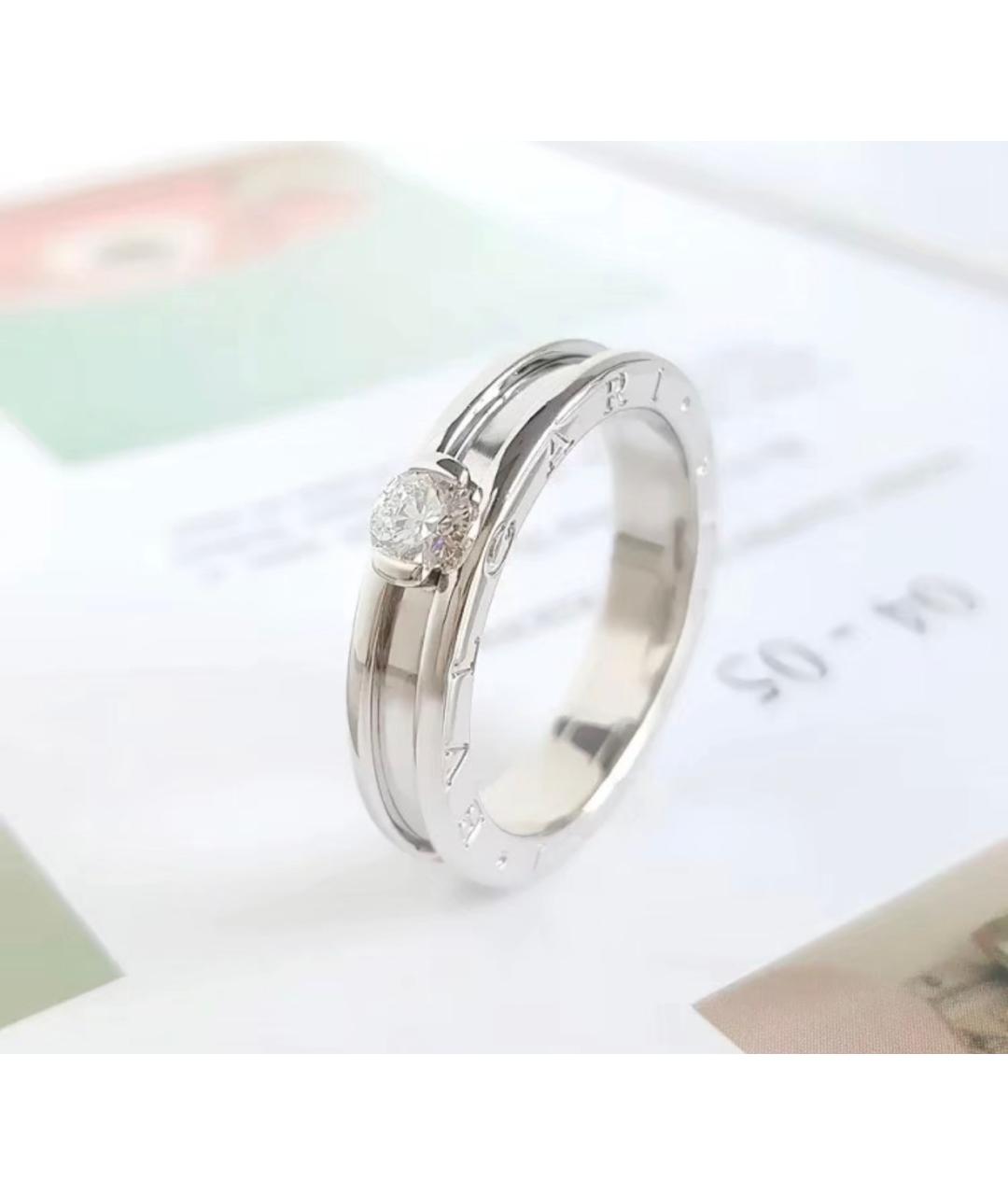 BVLGARI Серебряное кольцо из белого золота, фото 5