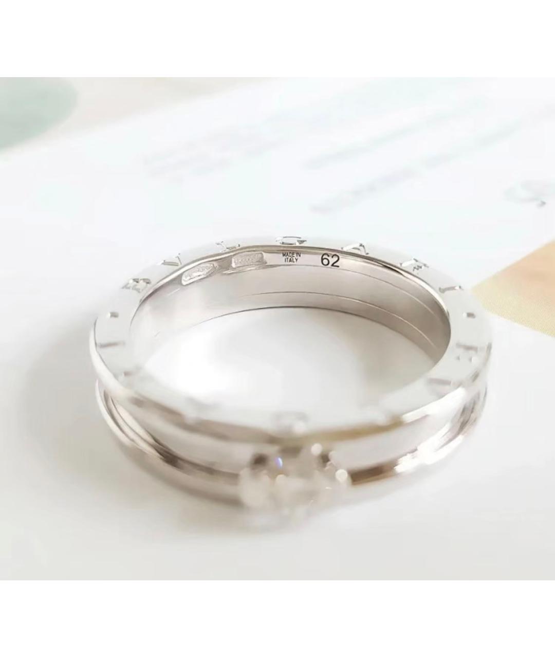 BVLGARI Серебряное кольцо из белого золота, фото 3