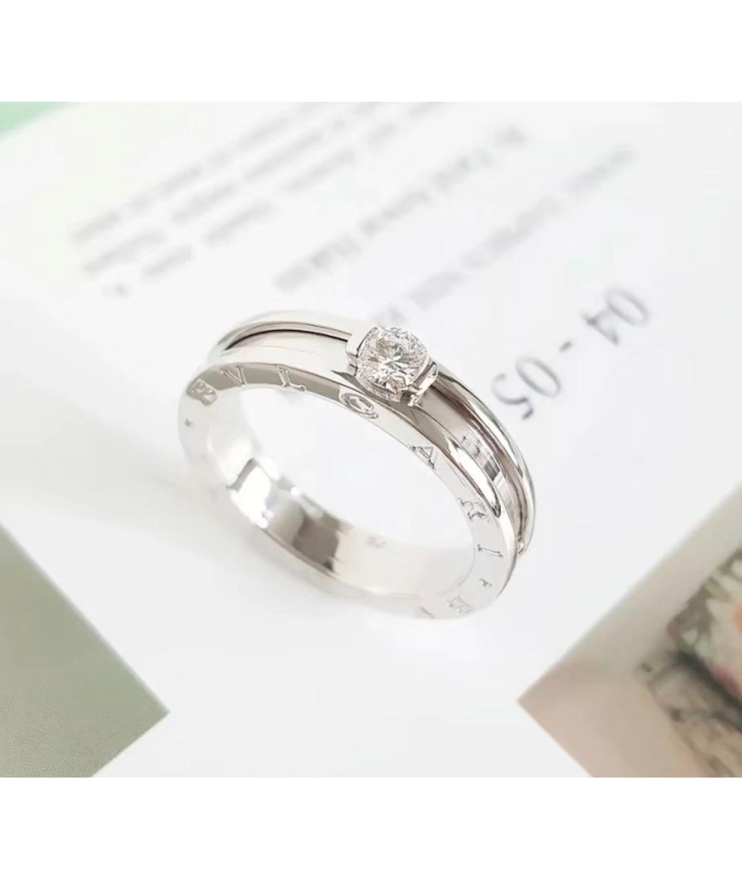 BVLGARI Серебряное кольцо из белого золота, фото 4