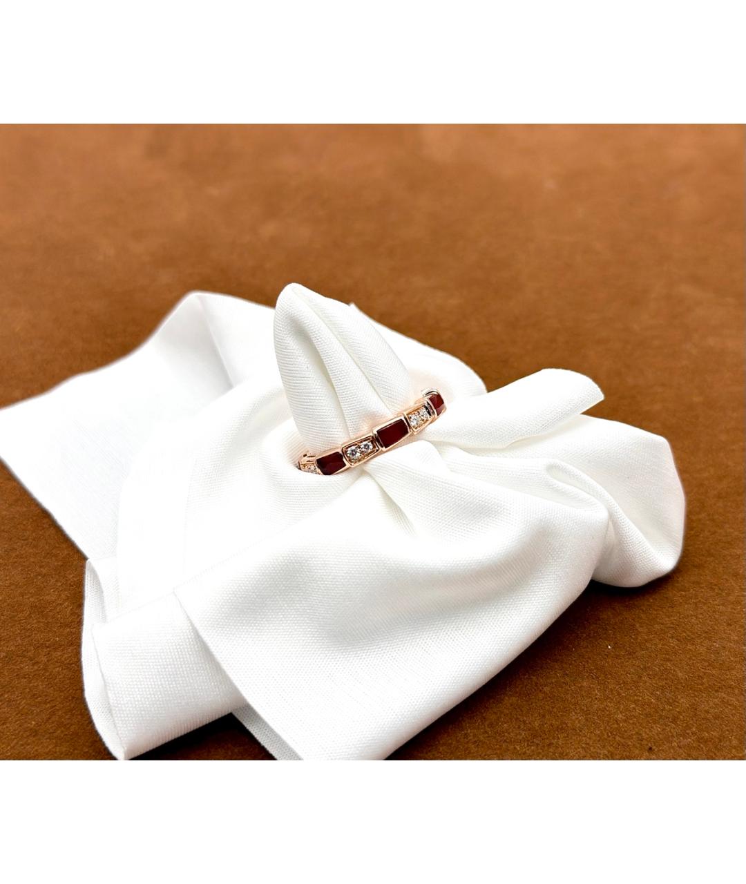 BVLGARI Золотое кольцо из розового золота, фото 4