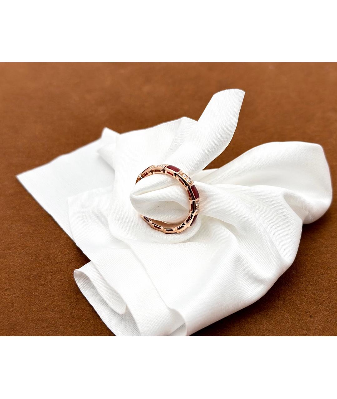 BVLGARI Золотое кольцо из розового золота, фото 2