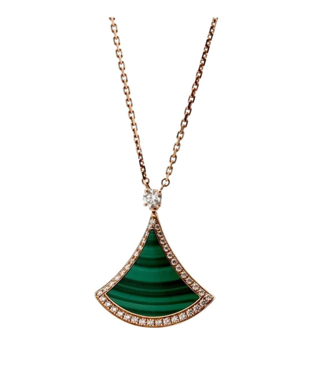 BVLGARI Золотое колье из розового золота, фото 1