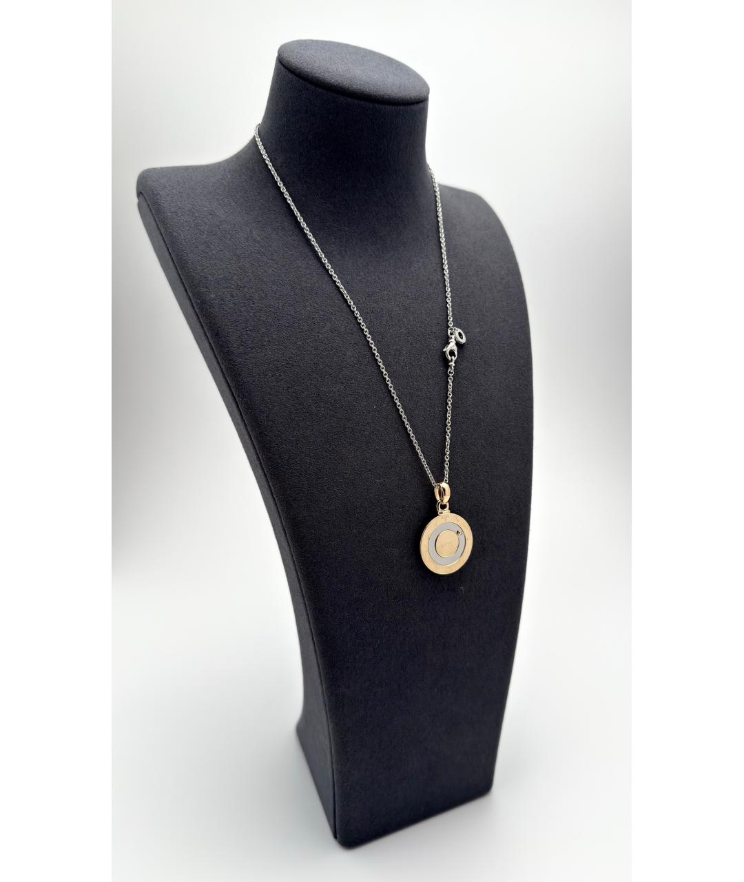 BVLGARI Мульти колье из белого золота, фото 4