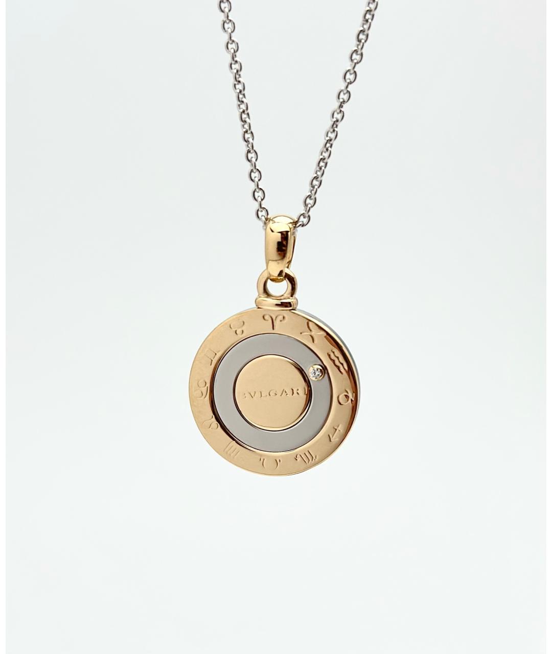 BVLGARI Мульти колье из белого золота, фото 5