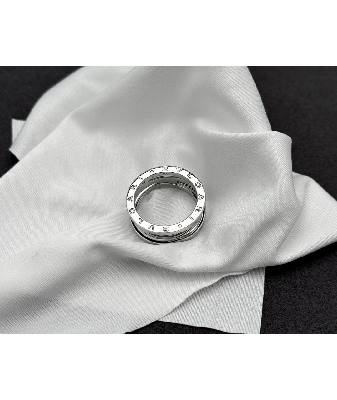 BVLGARI Серебряное кольцо из белого золота, фото 4