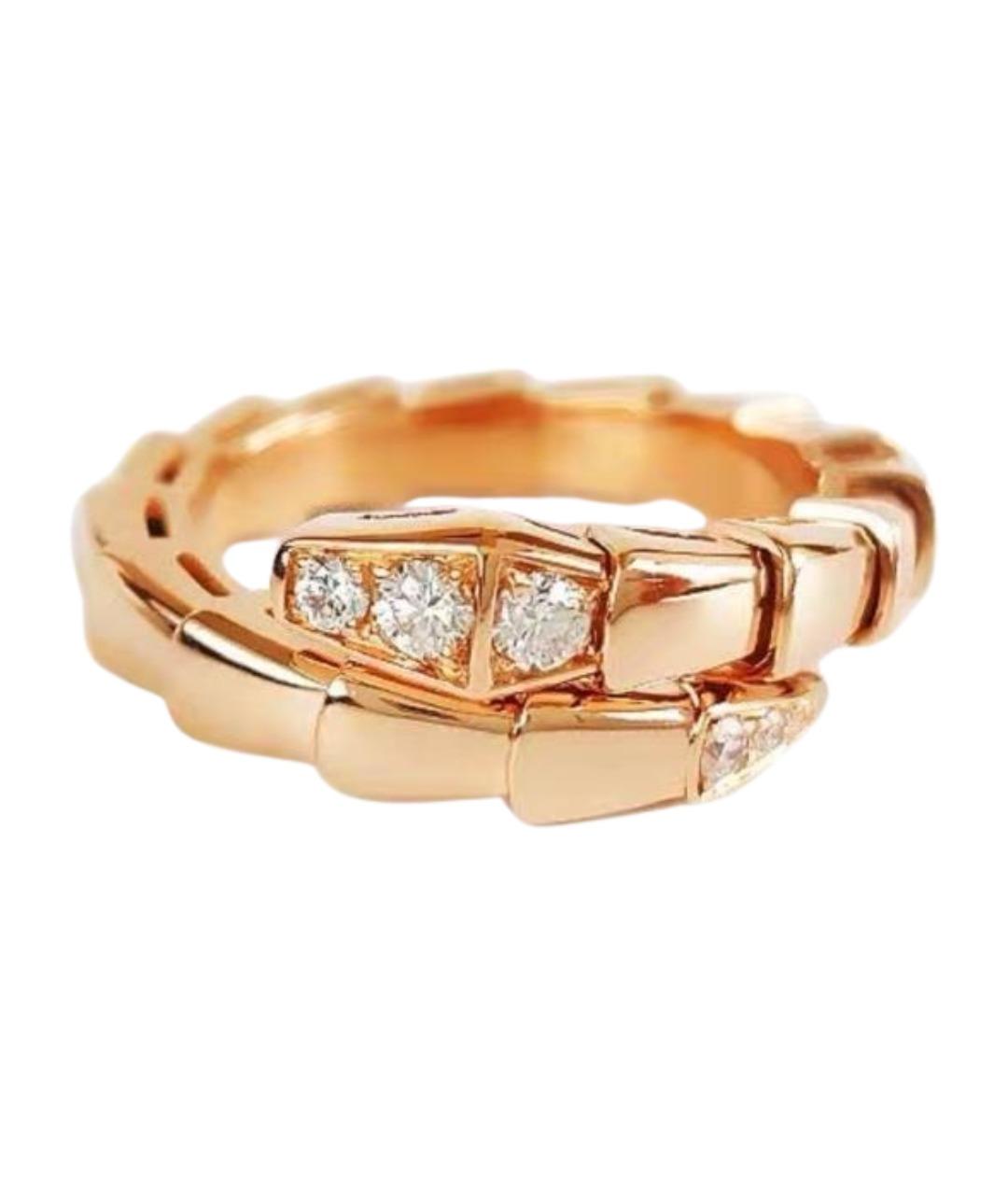 BVLGARI Золотое кольцо из розового золота, фото 1