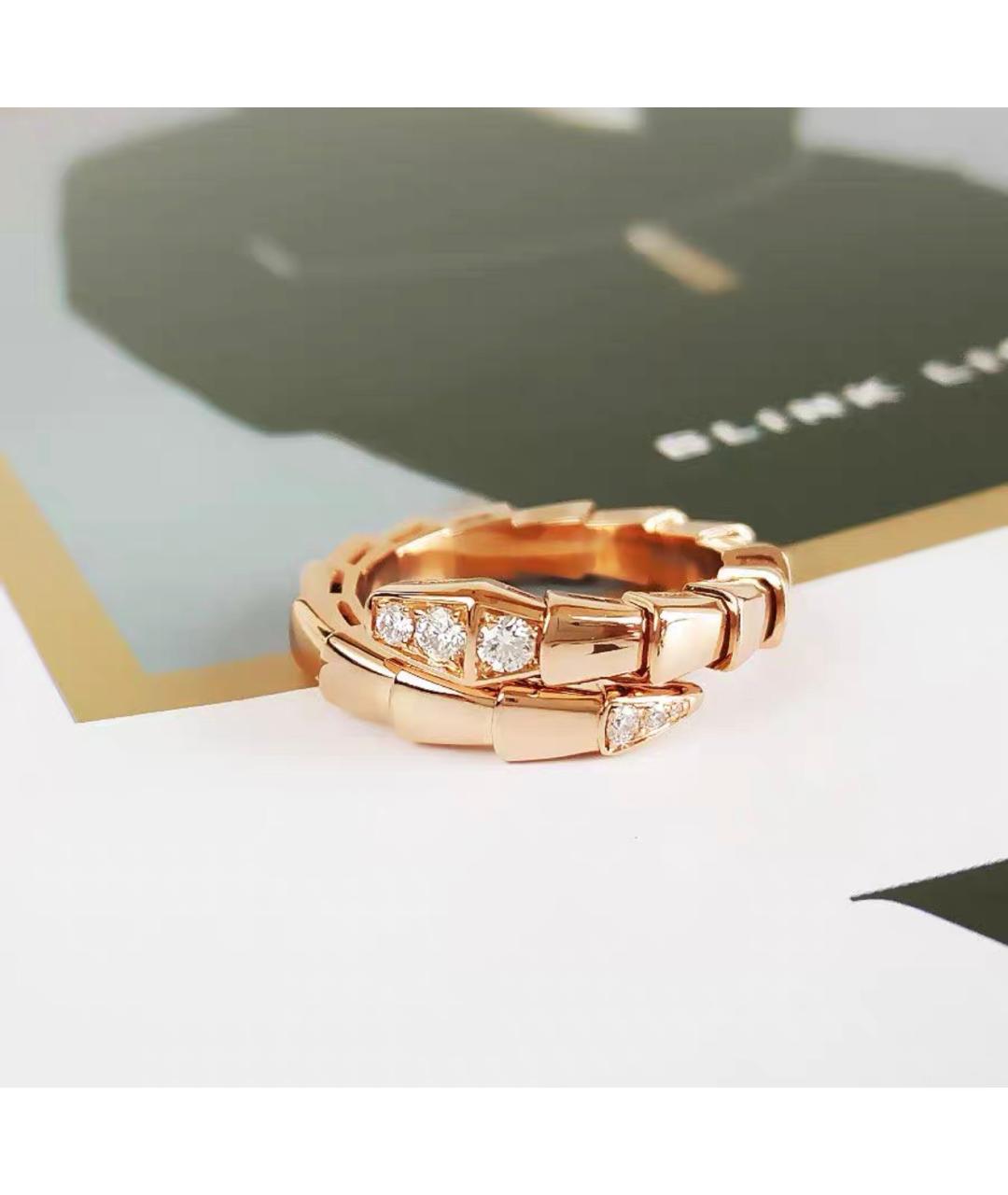 BVLGARI Золотое кольцо из розового золота, фото 4