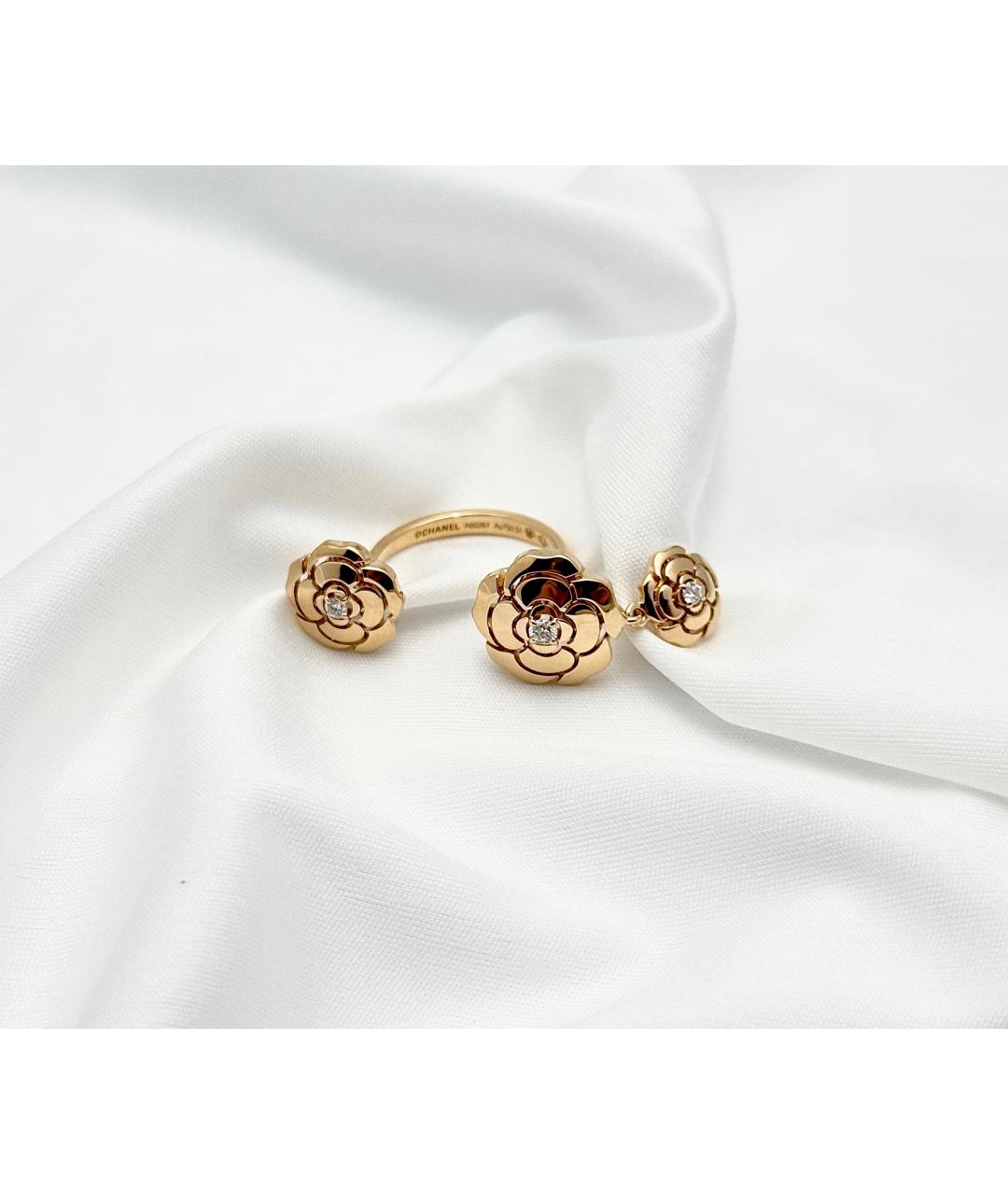 CHANEL Золотое кольцо из желтого золота, фото 3