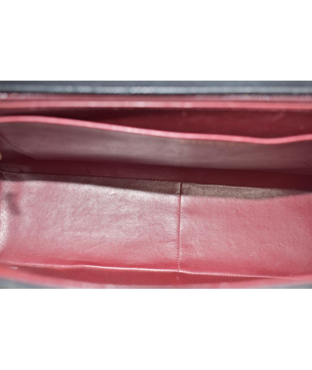 CHANEL Черная кожаная сумка через плечо, фото 4