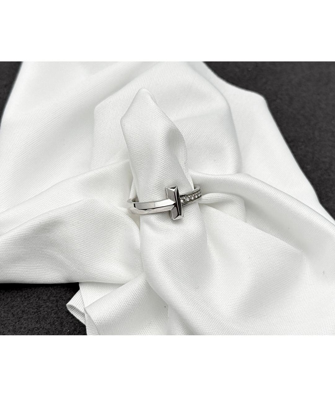 TIFFANY&CO Серебряное кольцо из белого золота, фото 2