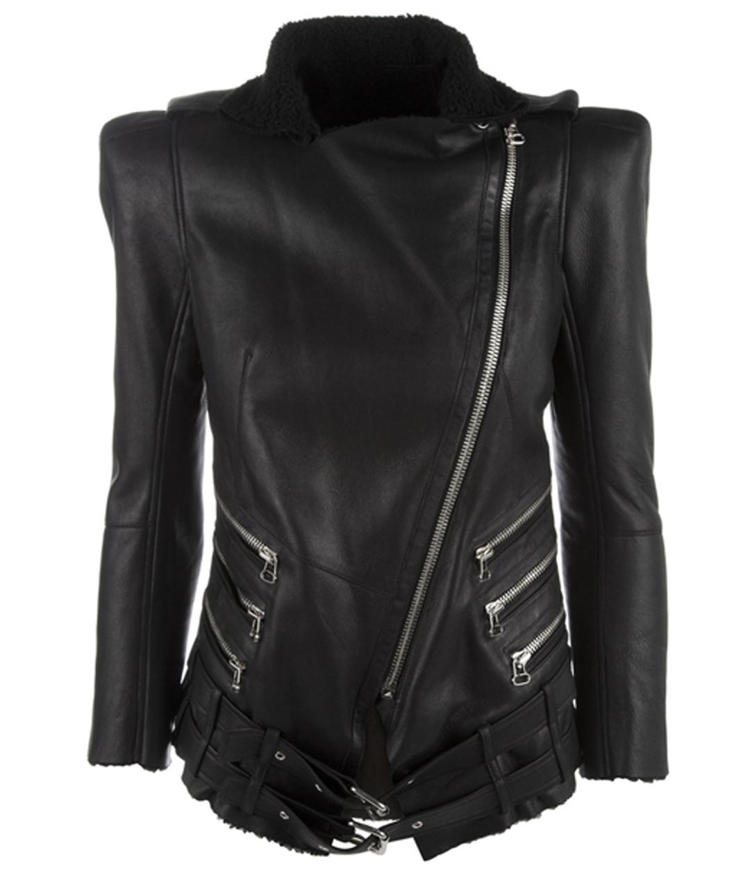 BALMAIN Черная замшевая дубленка, фото 6