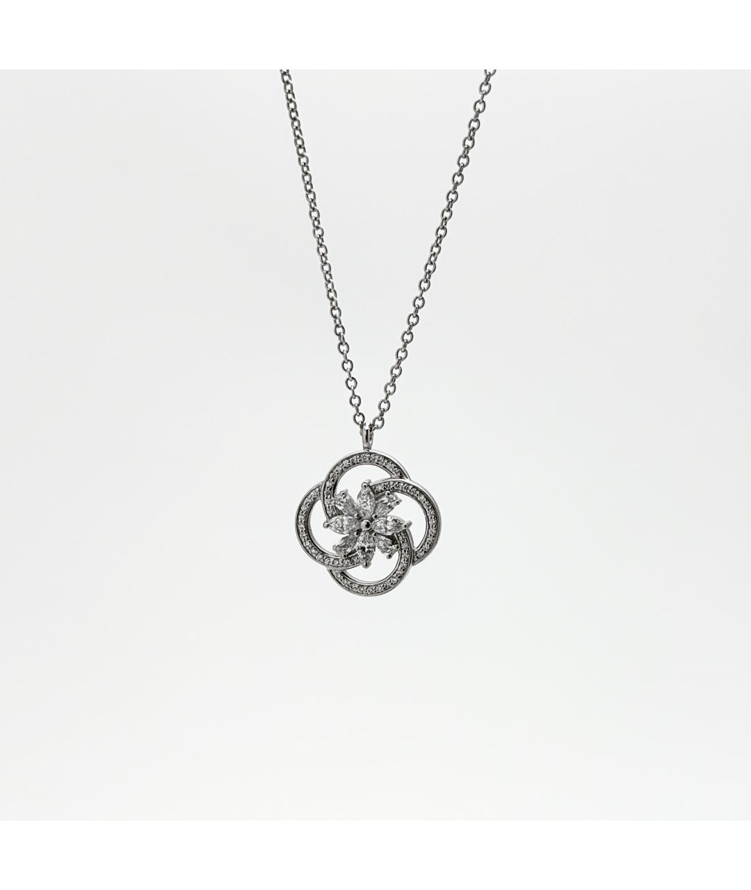 TIFFANY&CO Серебряное платиновое колье, фото 4