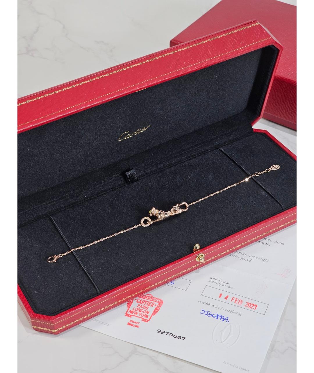 CARTIER Золотой браслет из розового золота, фото 2