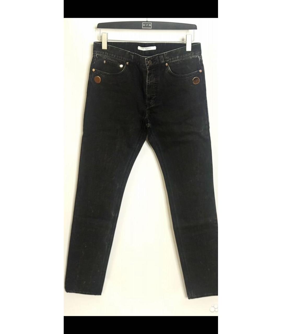 GIVENCHY Черные хлопковые джинсы, фото 6