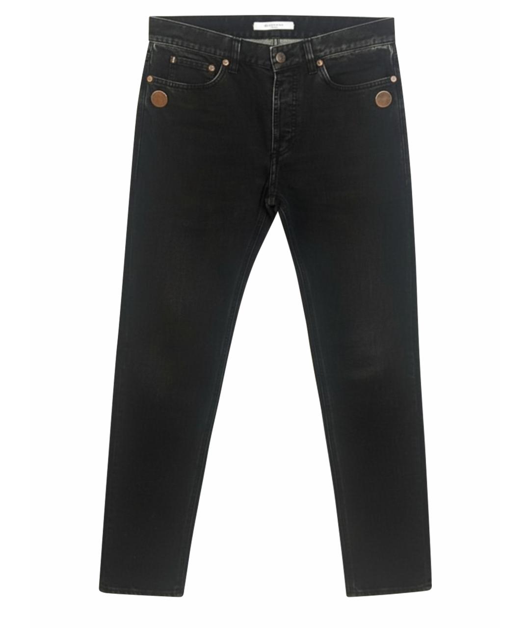 GIVENCHY Черные хлопковые джинсы, фото 1