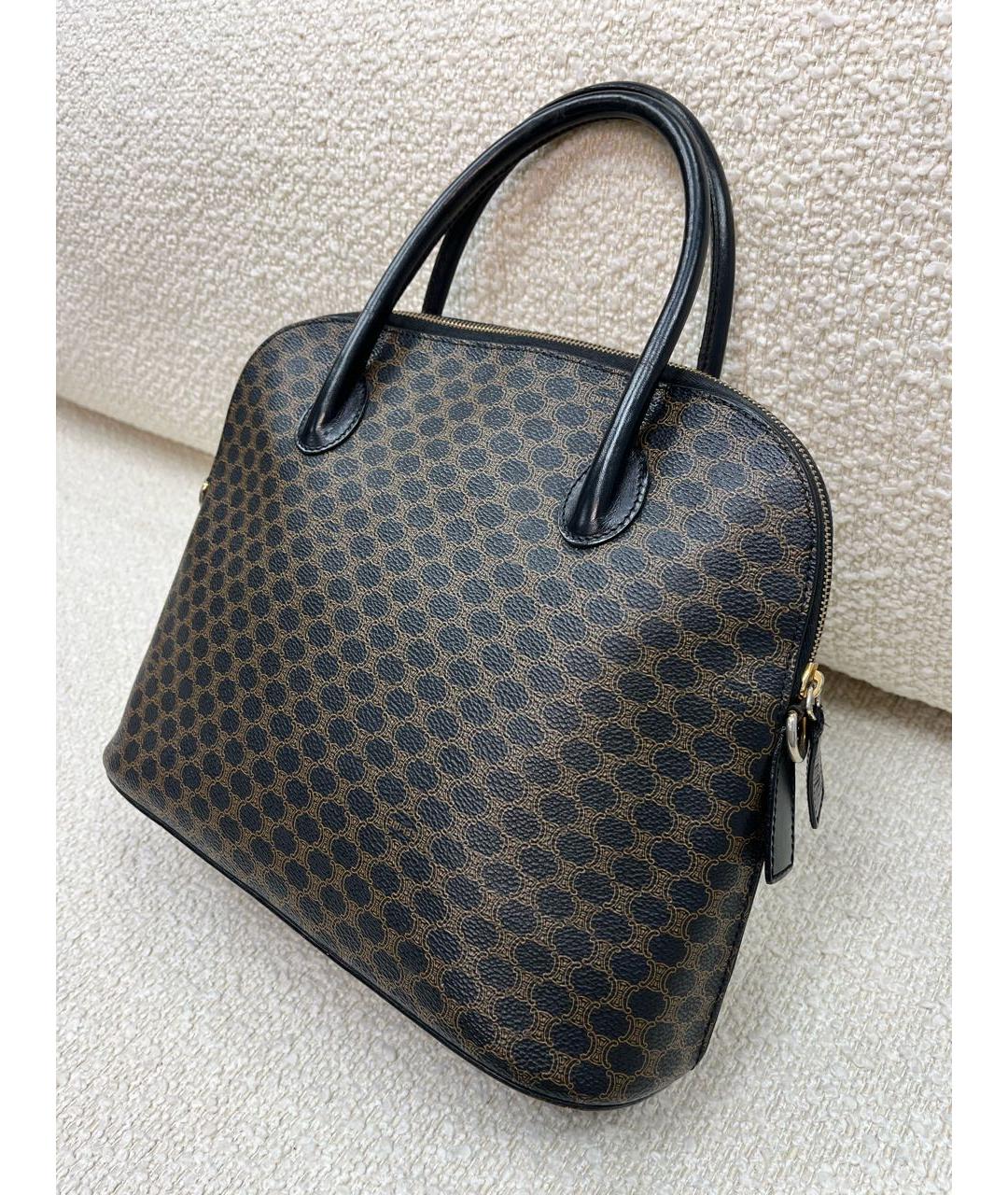 CELINE Черная сумка с короткими ручками, фото 2