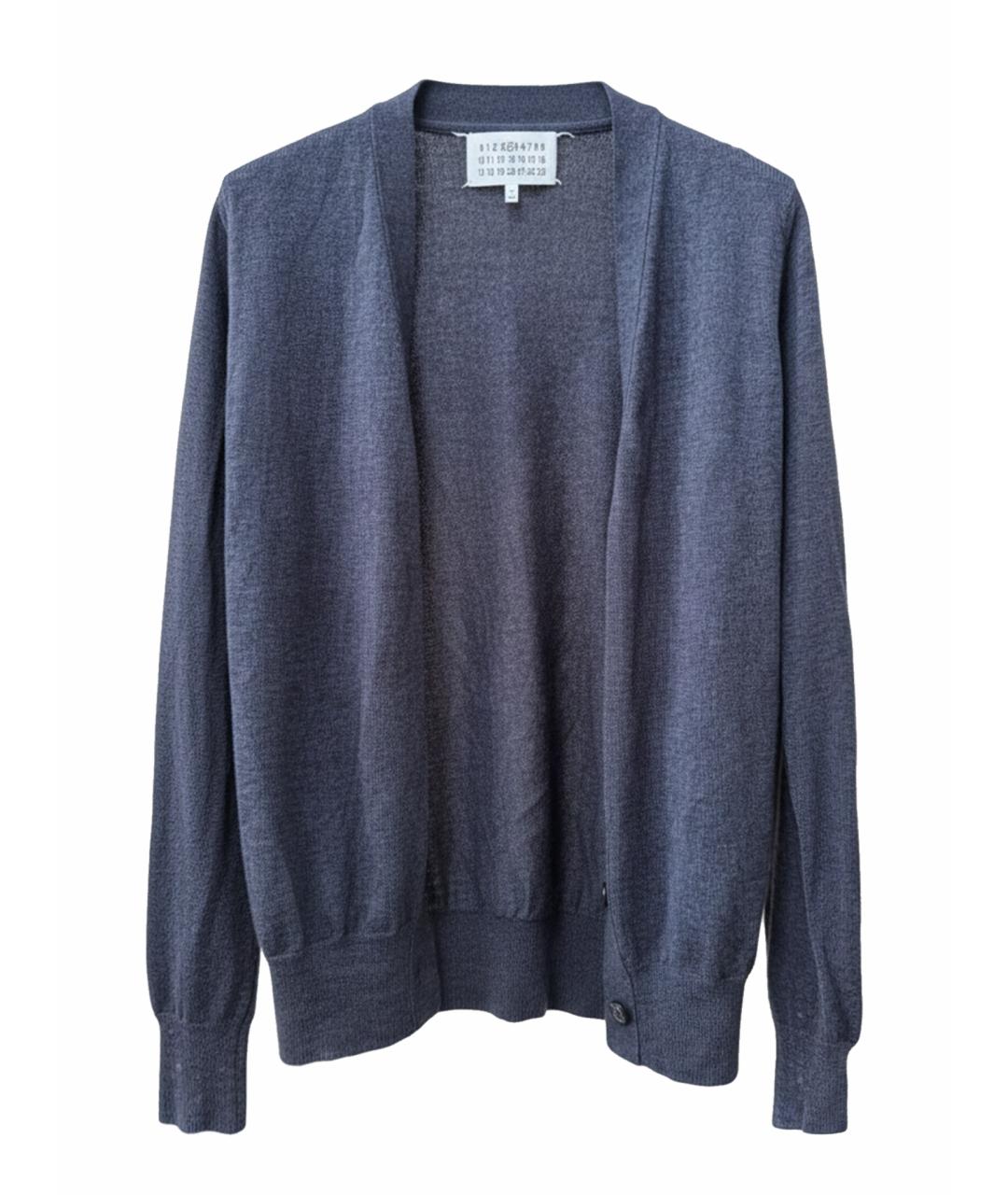 MAISON MARGIELA Антрацитовый кашемировый кардиган, фото 1