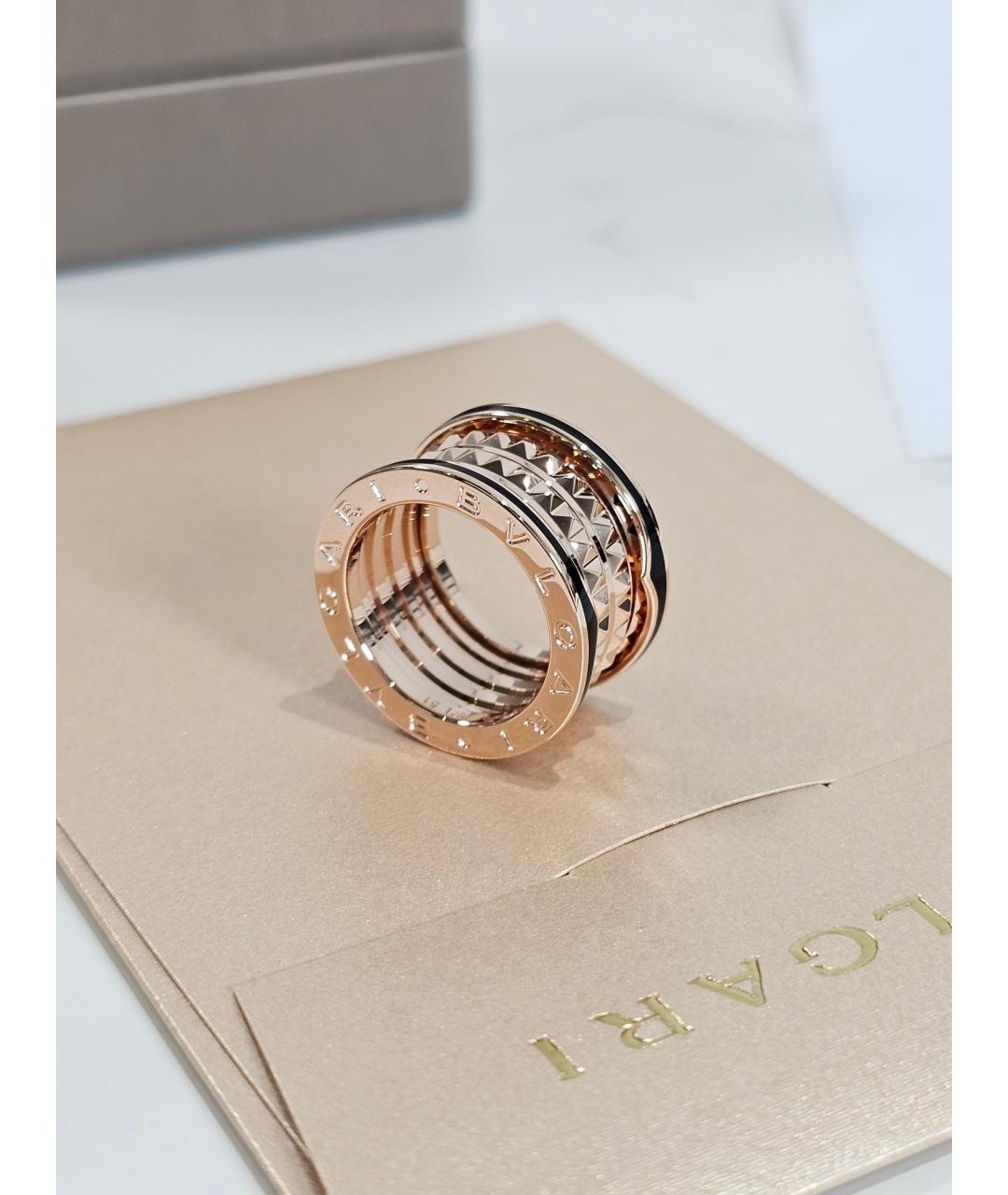 BVLGARI Золотое кольцо из розового золота, фото 3