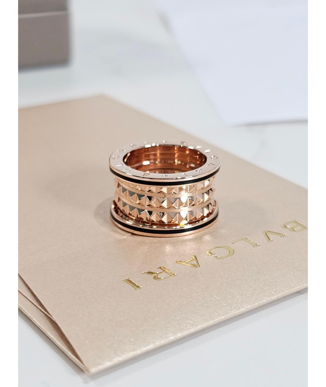 BVLGARI Золотое кольцо из розового золота, фото 6
