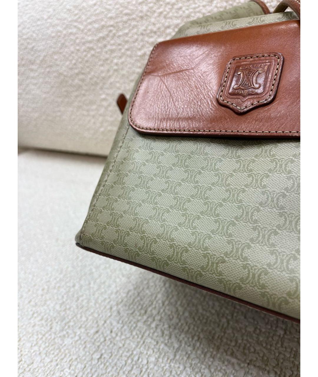 CELINE Бежевая сумка через плечо, фото 8